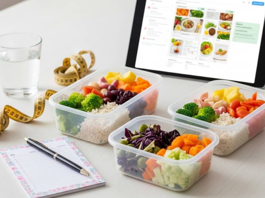 Online Diyet Programında Günlük Öğün Dağılımı